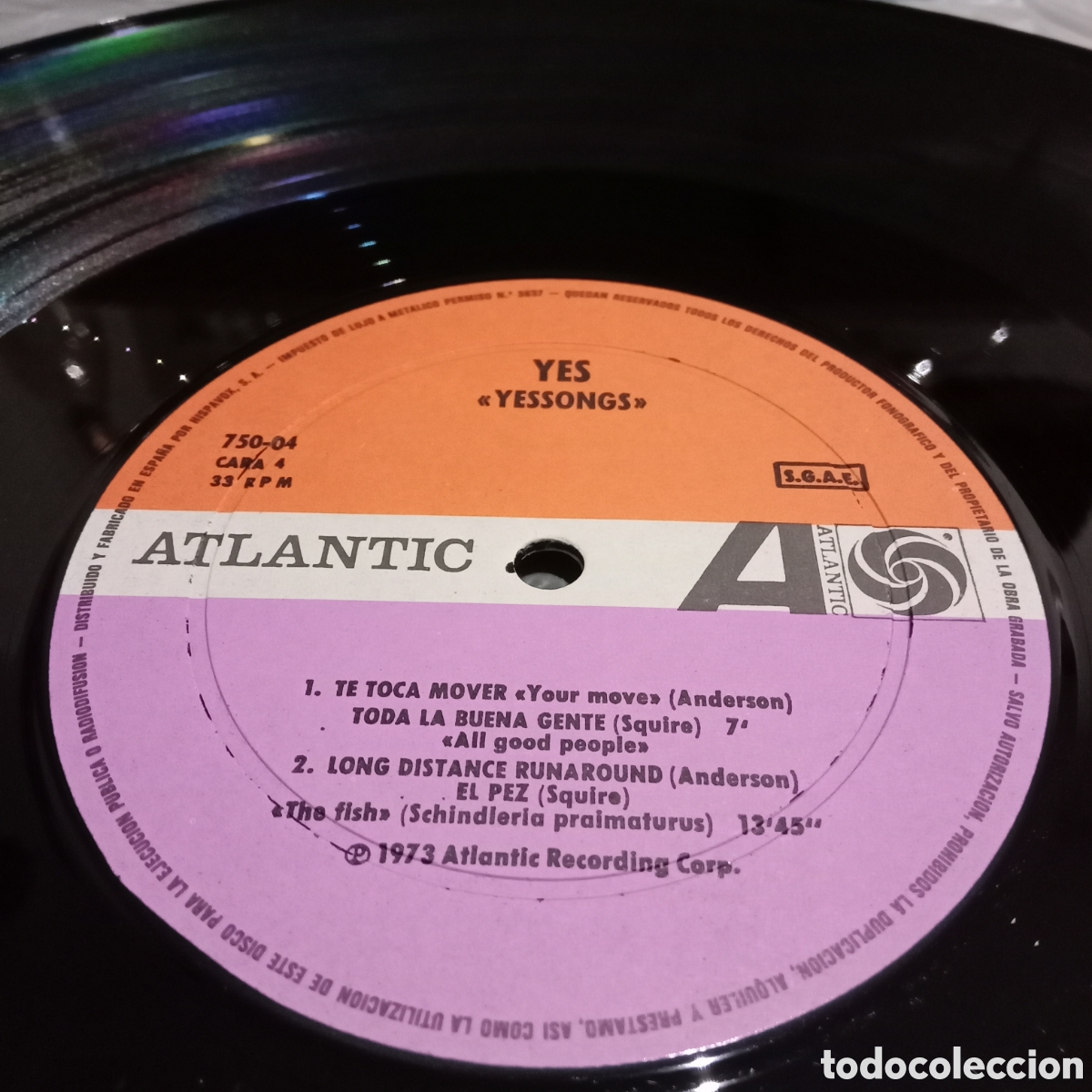 Discos de vinilo: YES - YESSONGS - TRIPLE GATEFOLD LP - Foto 12