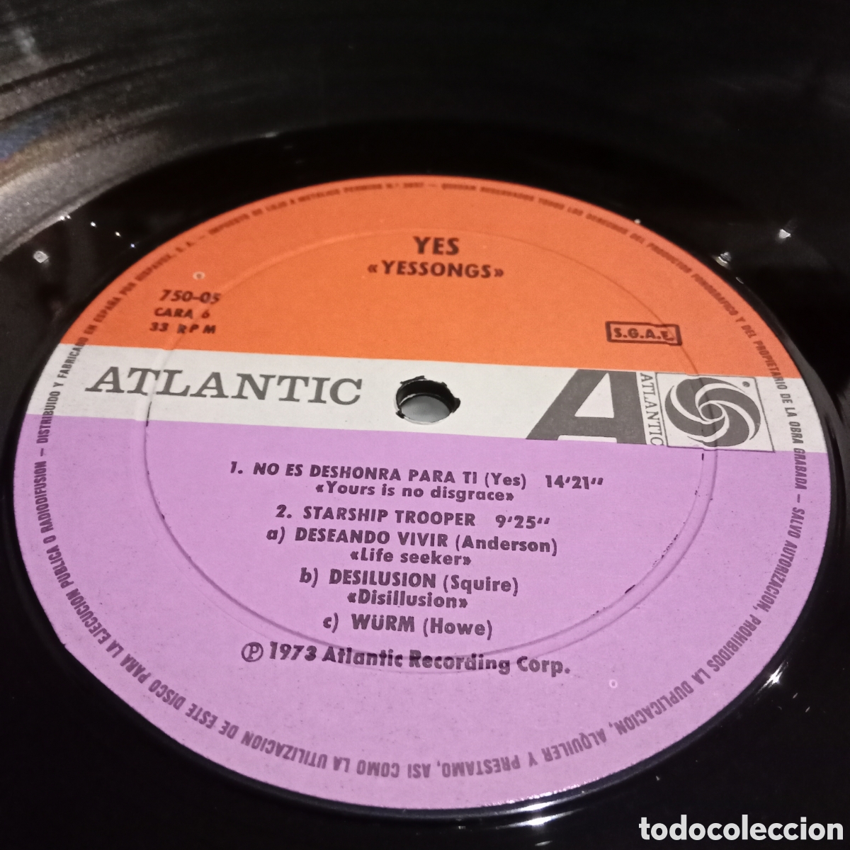 Discos de vinilo: YES - YESSONGS - TRIPLE GATEFOLD LP - Foto 15