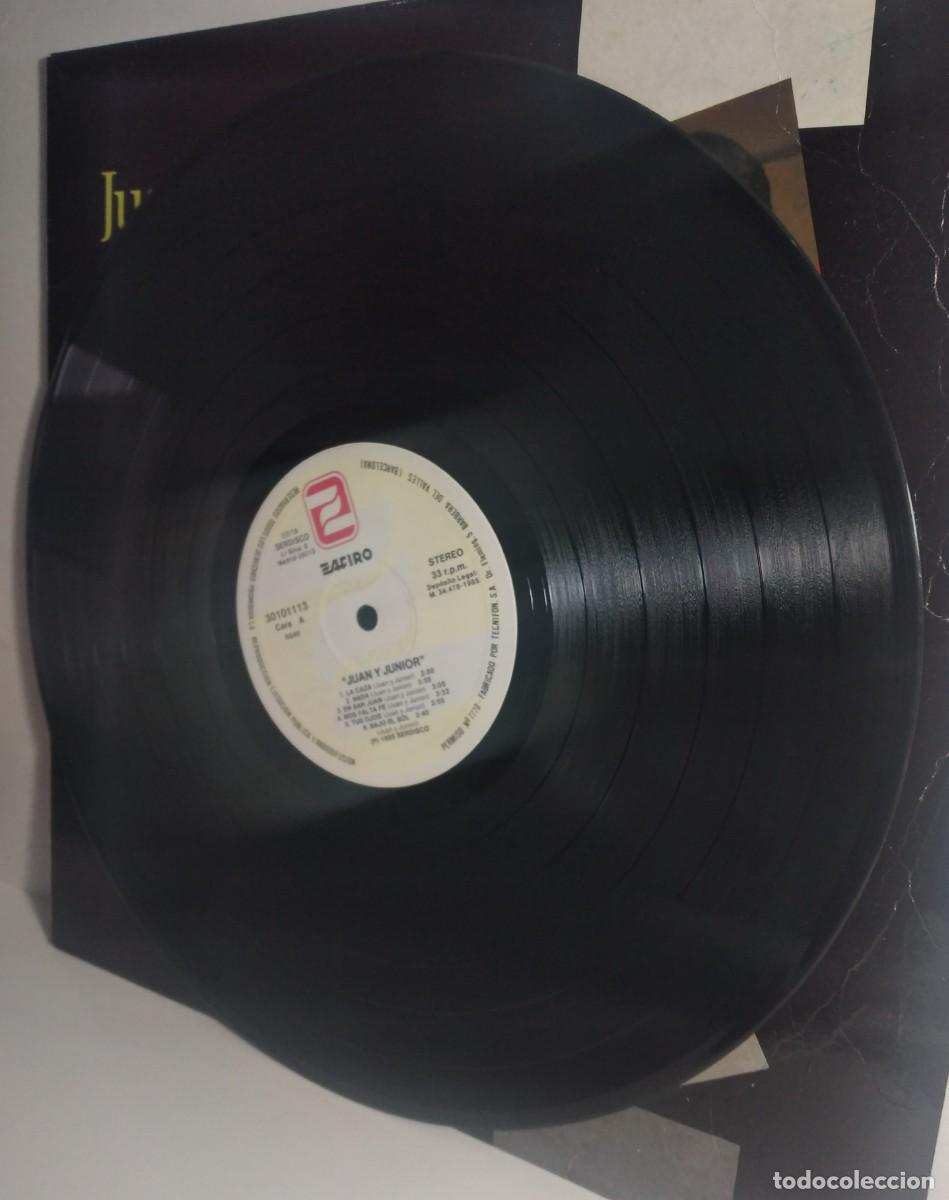 Discos de vinilo: Vinilo: JUAN & JUNIOR LP -1985, ZAFIRO - Foto 3