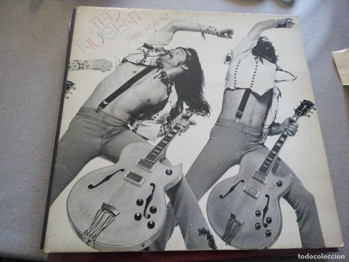 Discos de vinilo: TED NUGENT FRE FOR ALL LP 1976 GATEFOLD