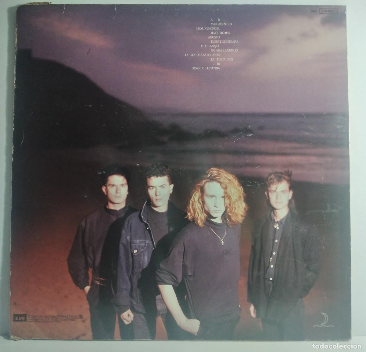 Discos de vinilo: Vinilo: LP H&eacute;roes Del Silencio &lrm;&ndash; El Mar No Cesa -EMI, 1988