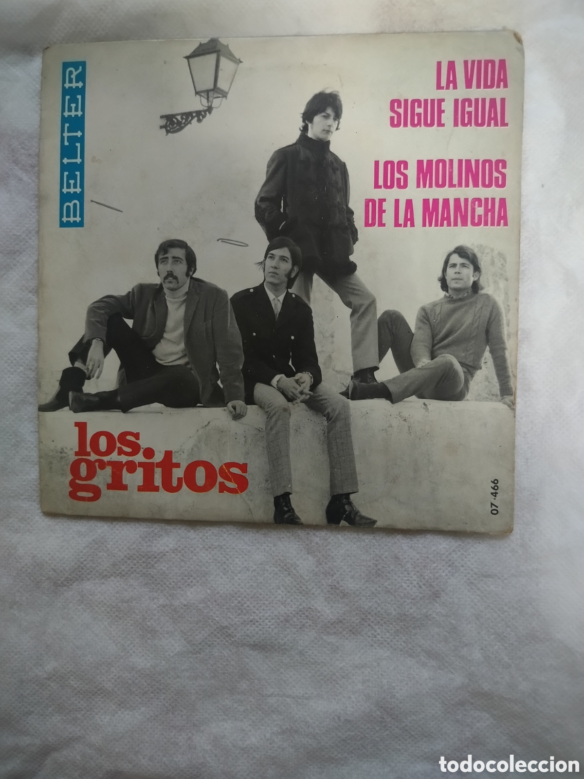 Discos de vinilo: Los Gritos Single 1968 - Foto 1