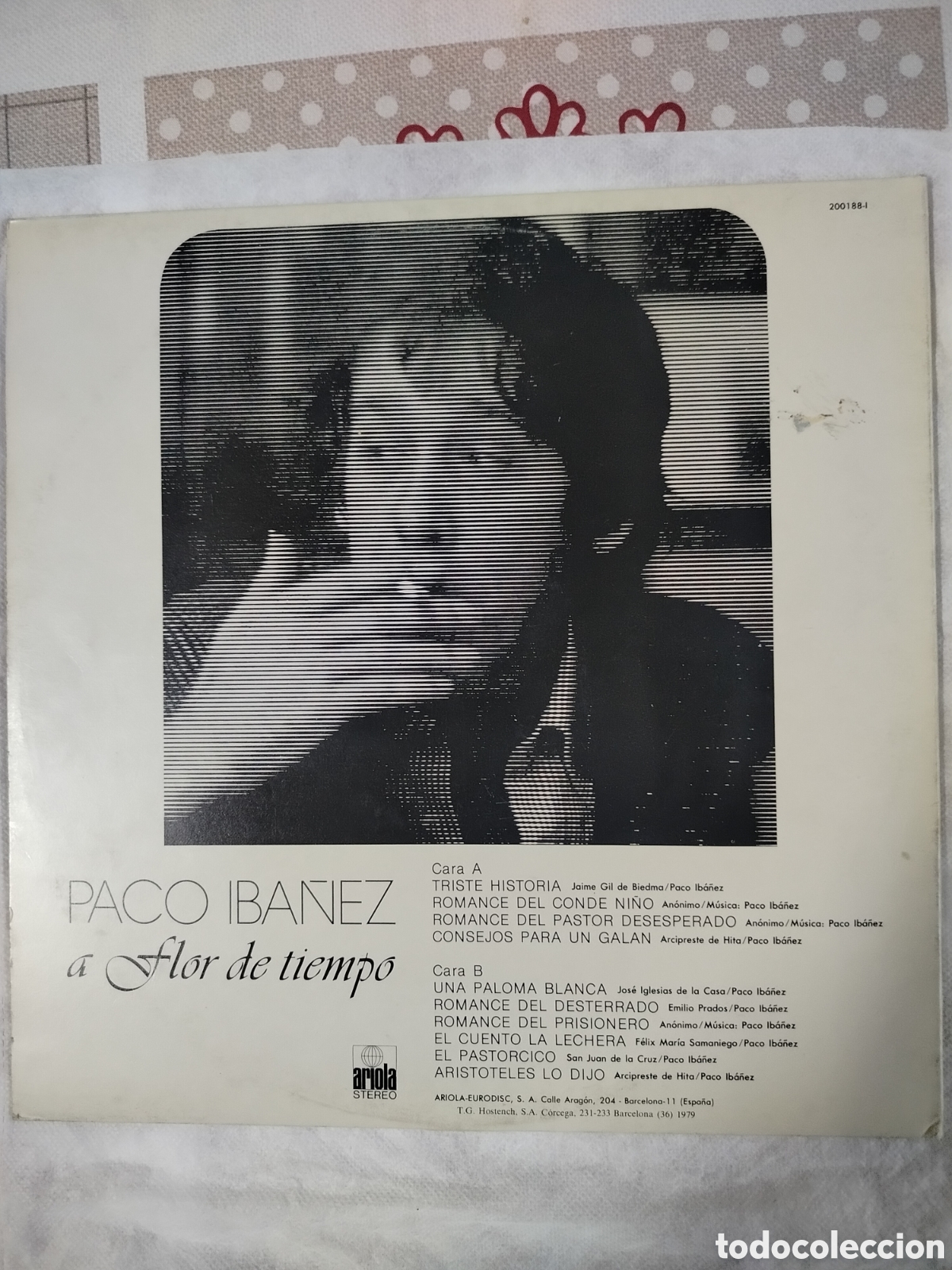 Discos de vinilo: Paco Ib&aacute;&ntilde;ez LP 1979. - Foto 2