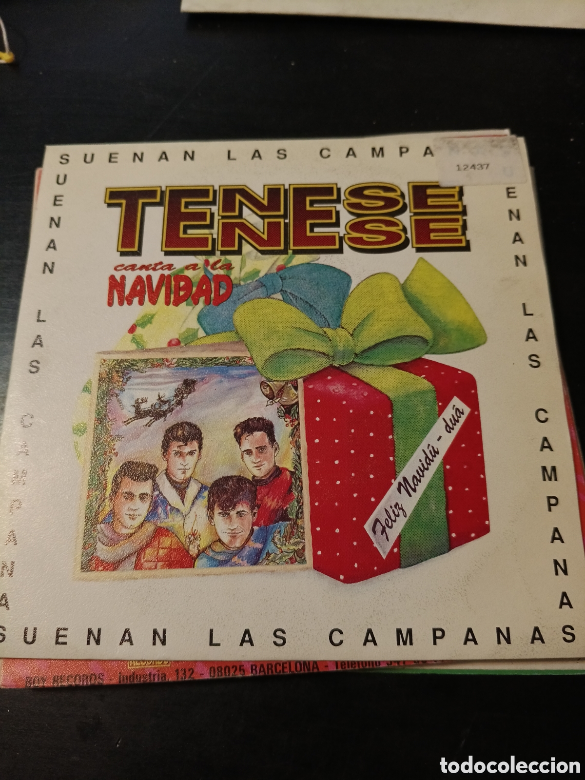 Discos de vinilo: Tennessee &ndash; Suenan Las Campanas. Vinilo 7&rdquo; single promo 1993