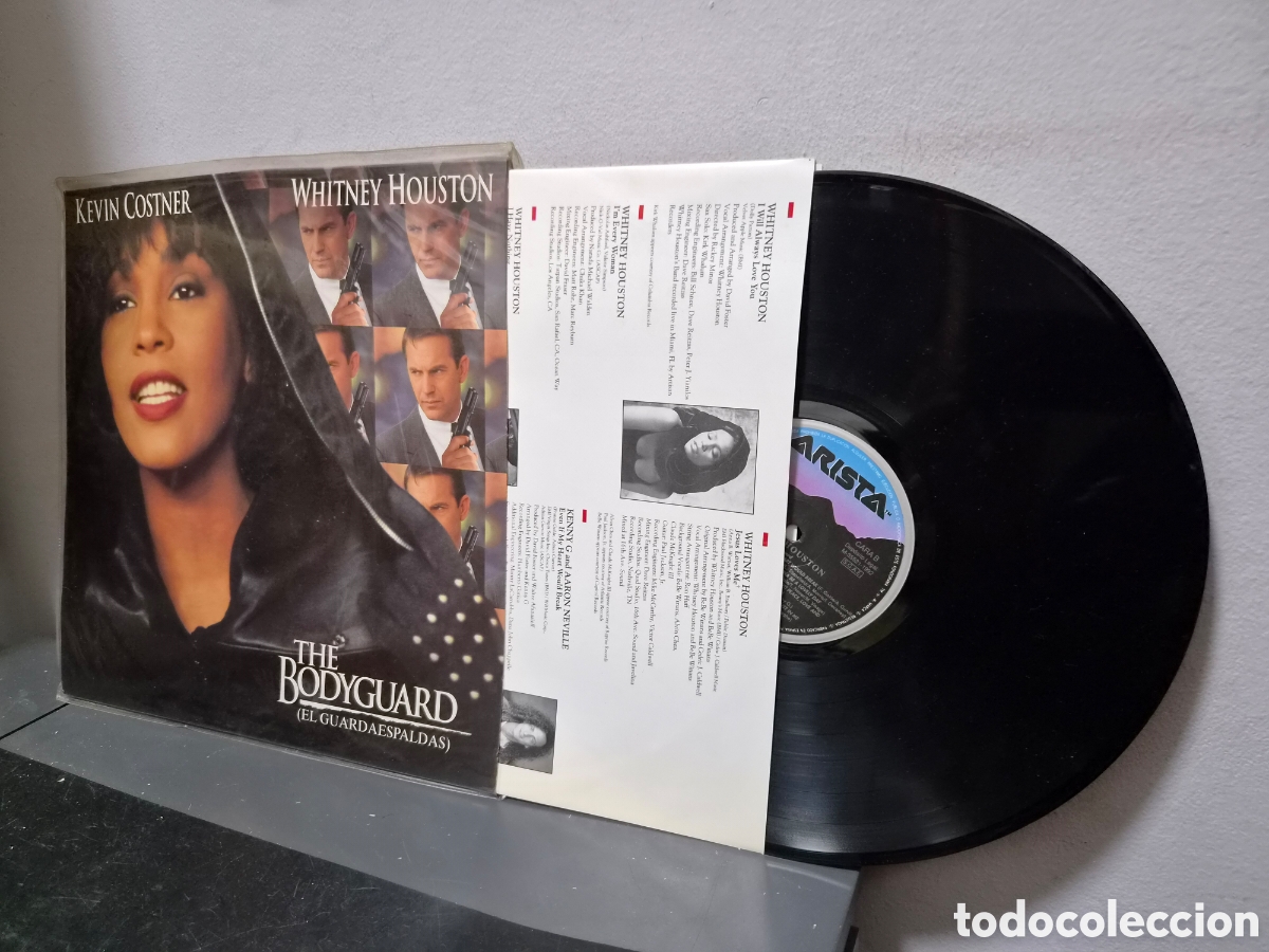 Discos de vinilo: ANTIGUO LP THE BODYGUARD EL GUARDAESPALDAS ORIGINAL GRAN ESTADO