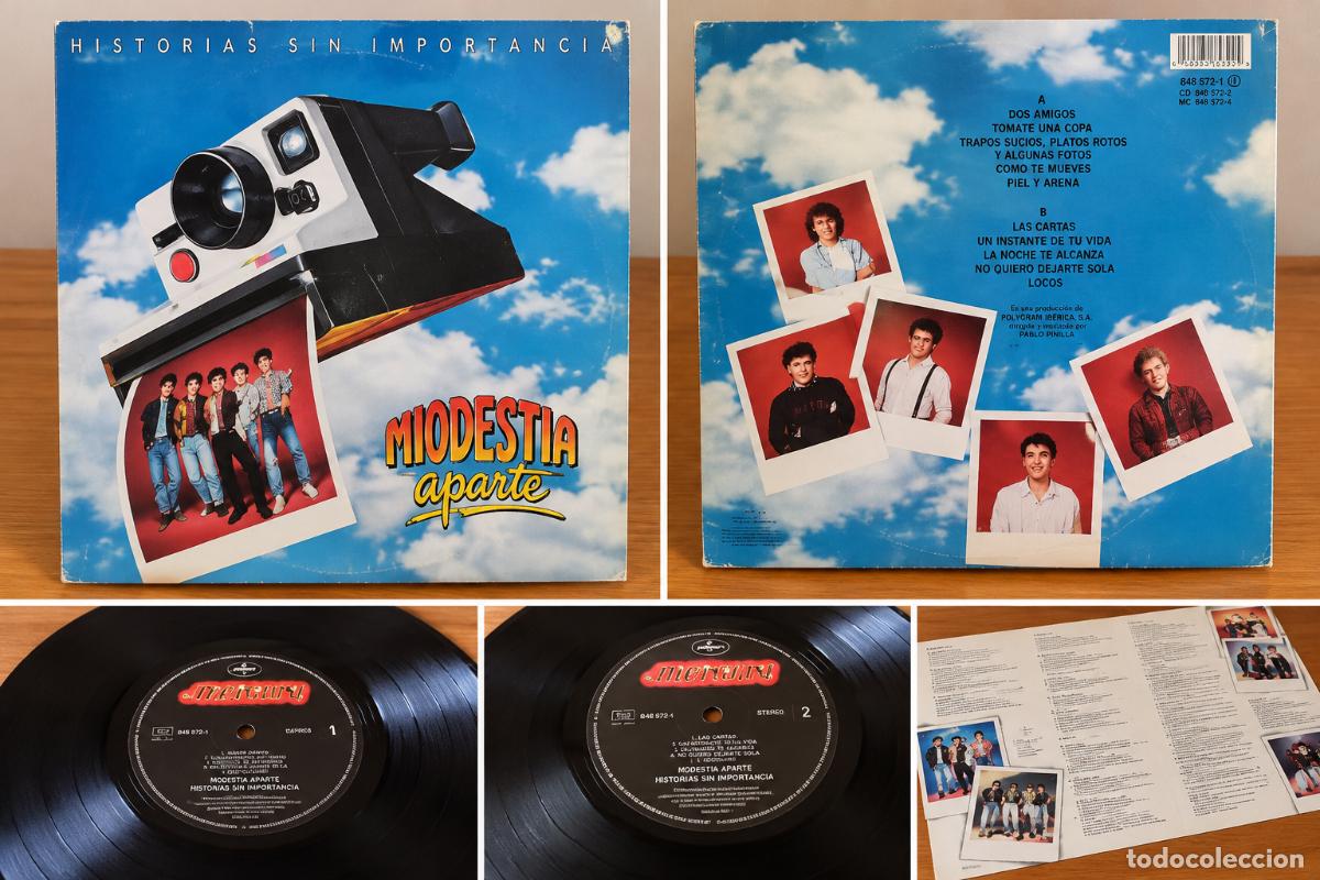 Discos de vinilo: Modestia Aparte &ndash; Historias sin importancia | Vinilo LP original