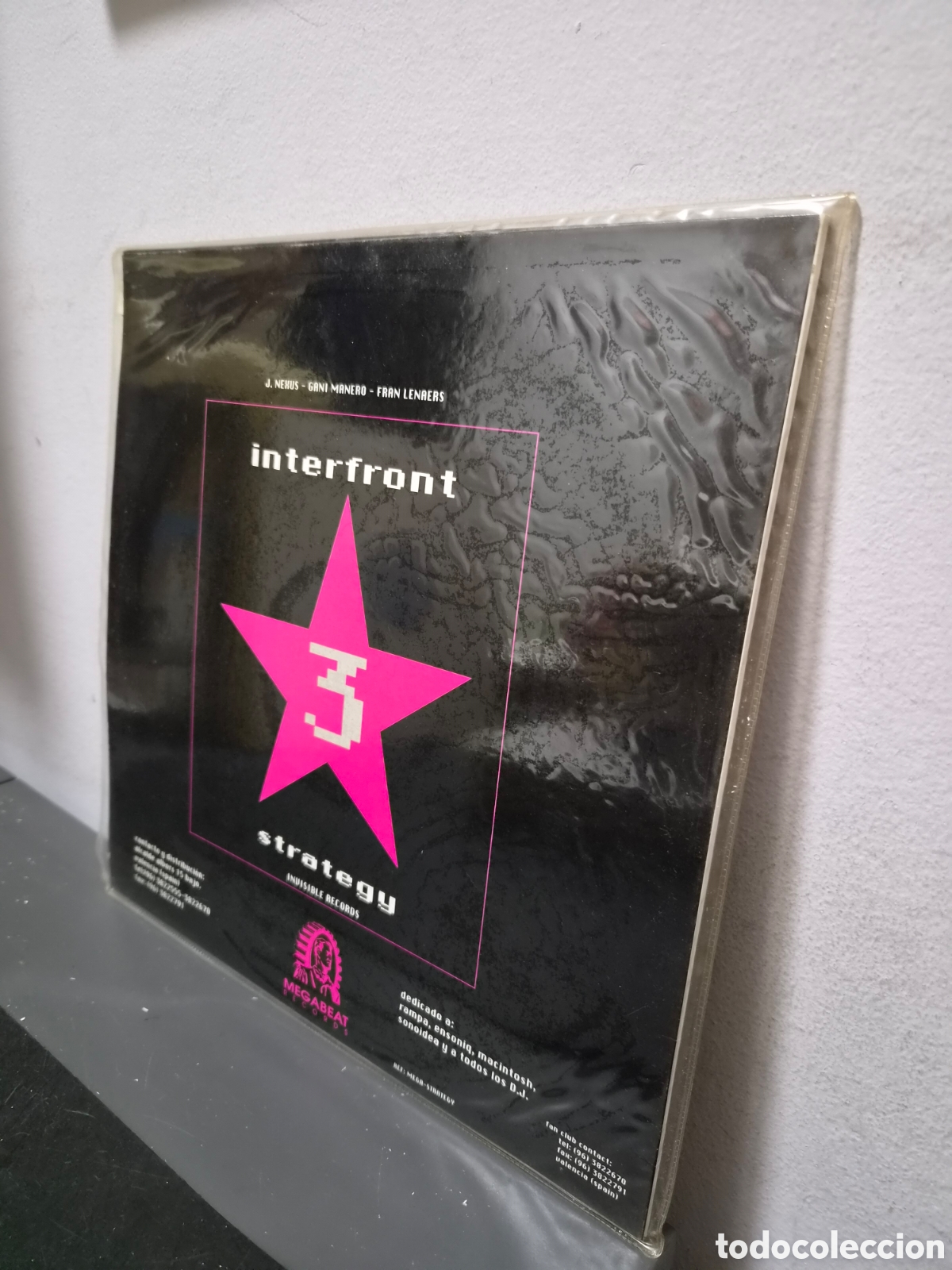 Discos de vinilo: ANTIGUO LP INTERFRONT STRATEGY ORIGINAL GRAN ESTADO - Foto 2