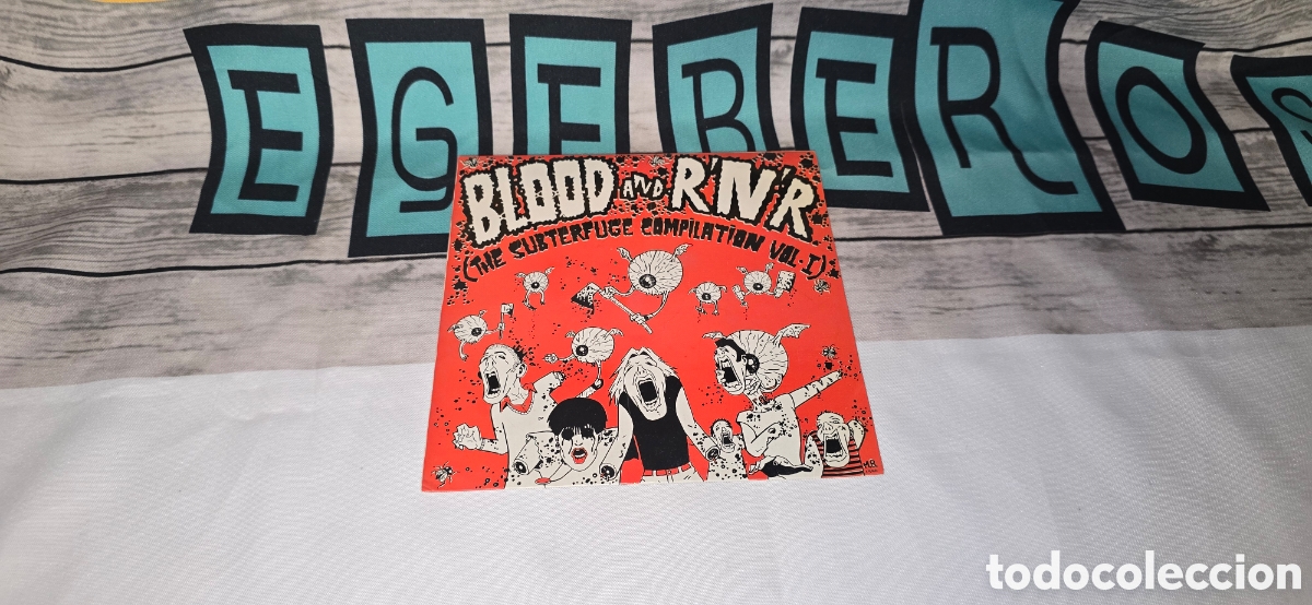 Discos de vinilo: BLOOD AND R&acute;N&acute;R ---- THE SUBTERFUGE COMPILATION VOL I
