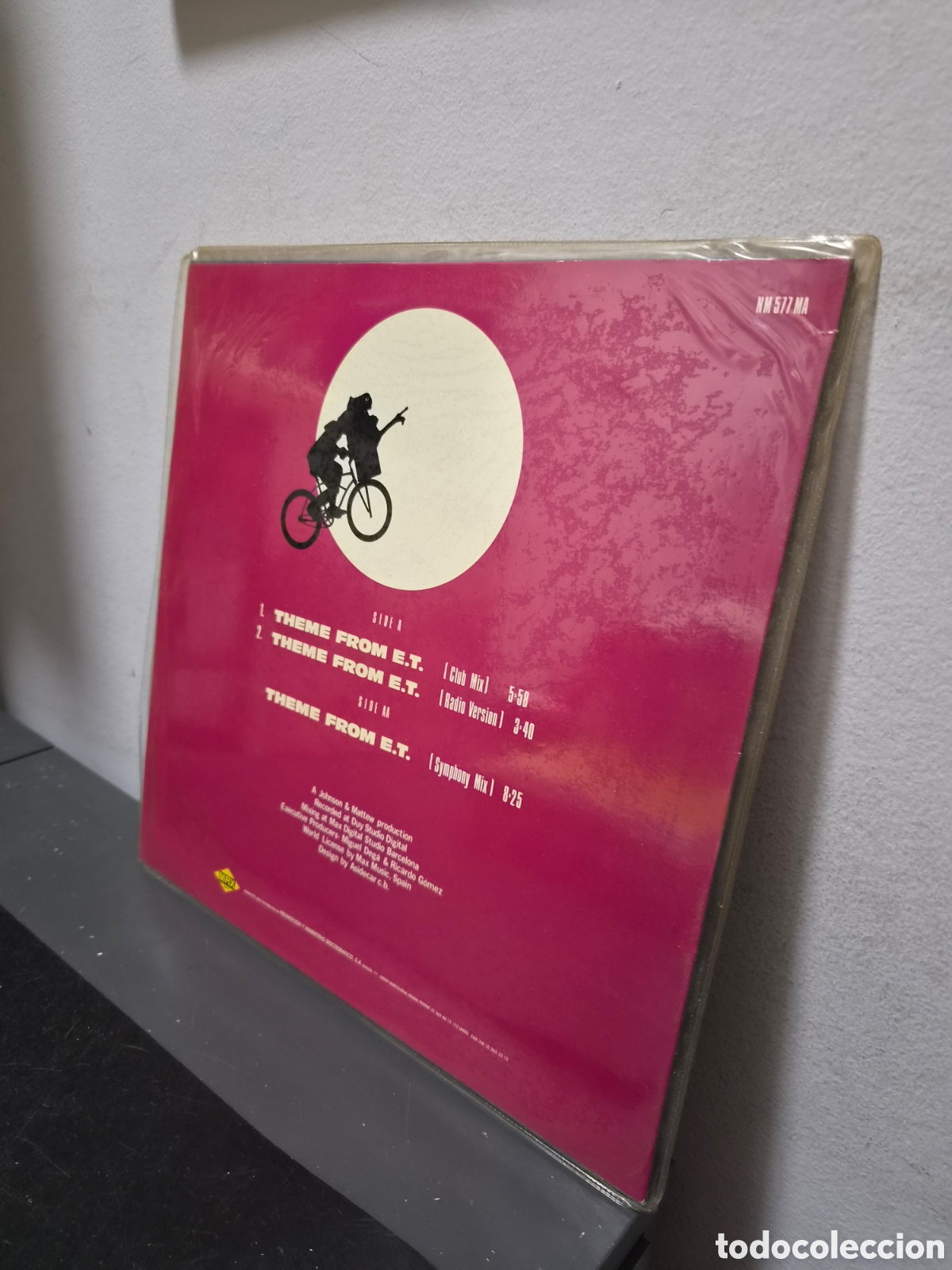 Discos de vinilo: ANTIGUO LP THEME FROM E.T. ET REMIX ORIGINAL GRAN ESTADO - Foto 2