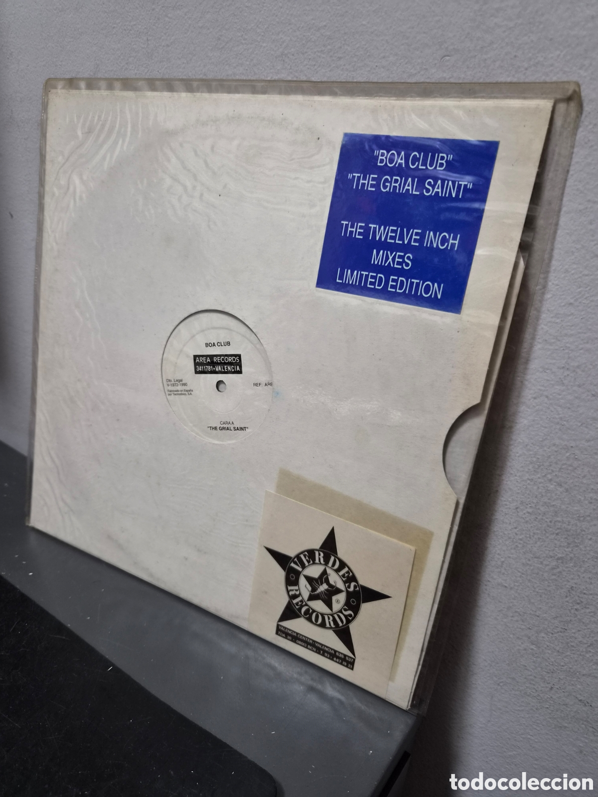Vinyl records: ANTIGUO LP BOA CLUB THE GRIAL SAINT ORIGINAL GRAN ESTADO RUTA DEL BAKALAO