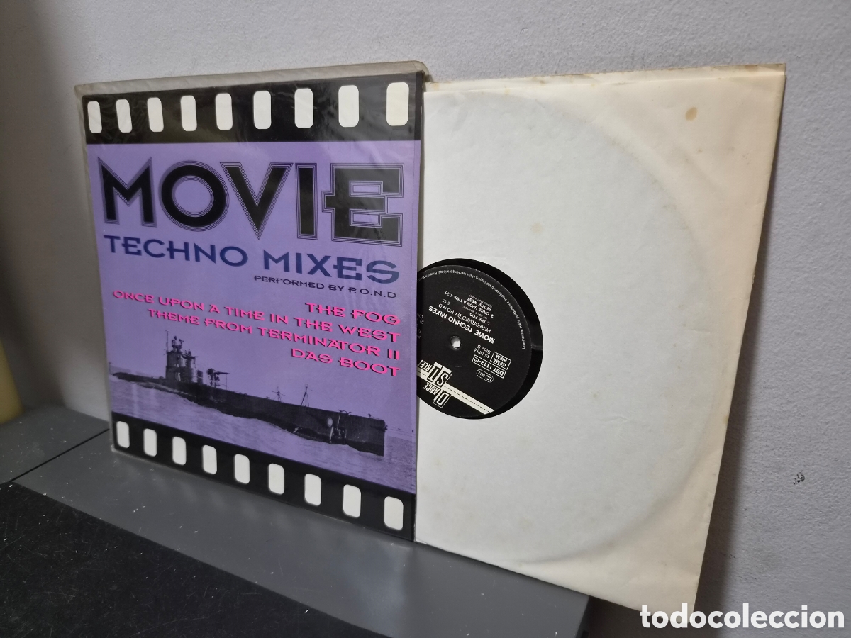 Dischi in vinile: ANTIGUO LP MOVIE TECHNO MIXES ORIGINAL GRAN ESTADO