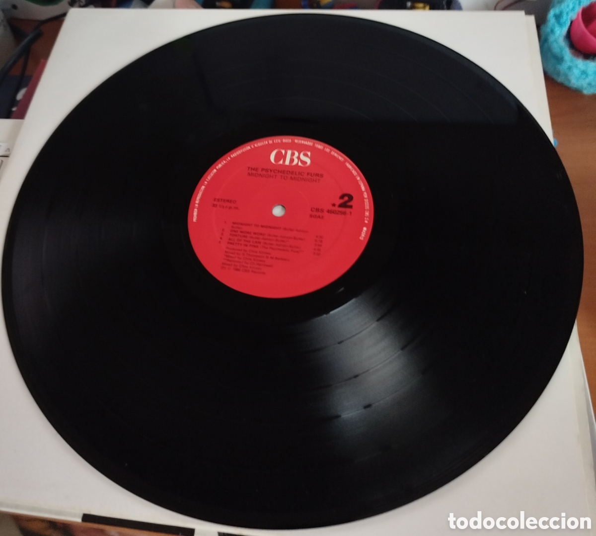 Discos de vinilo: Psychedelic Furs &ndash; Midnight To Midnight - Foto 2