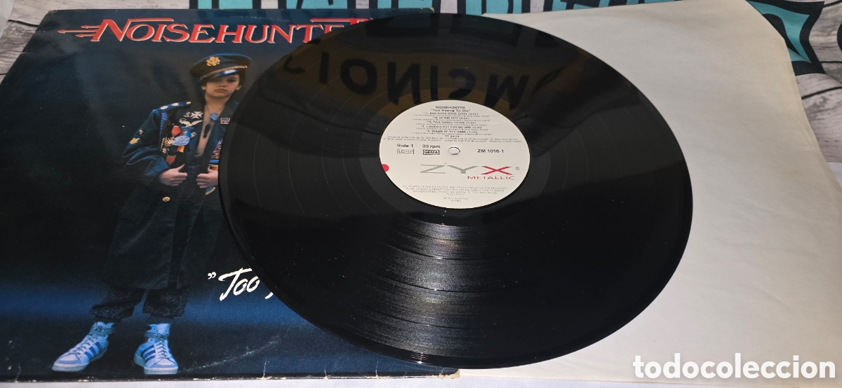 Discos de vinilo: NOISEHUNTER TOO YOUNG TO DIE - Foto 4