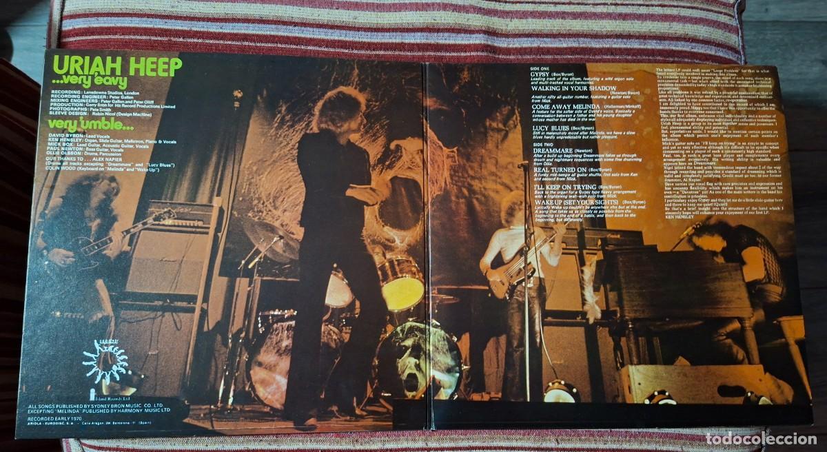 Discos de vinilo: URIAH HEEP - VERY EAVY...VERY UMBLE - LP - Foto 3