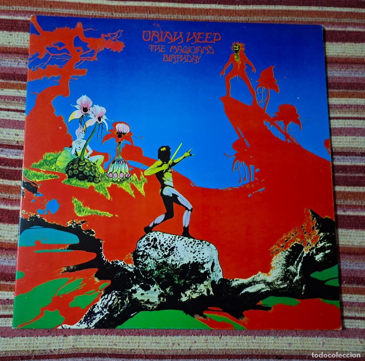 Vinyl records: URIAH HEEP - THE MAGICIAN&acute;S BIRTHDAY - LP