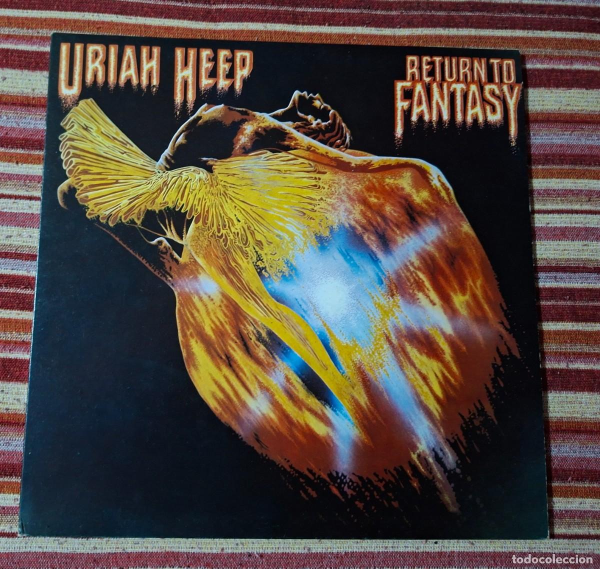 Discos de vinilo: URIAH HEEP - RETURN TO FANTASY - LP