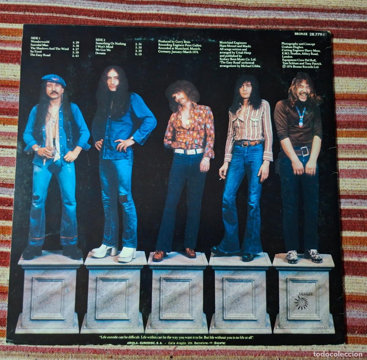 Discos de vinilo: URIAH HEEP - WONDERWORLD - LP - Foto 2