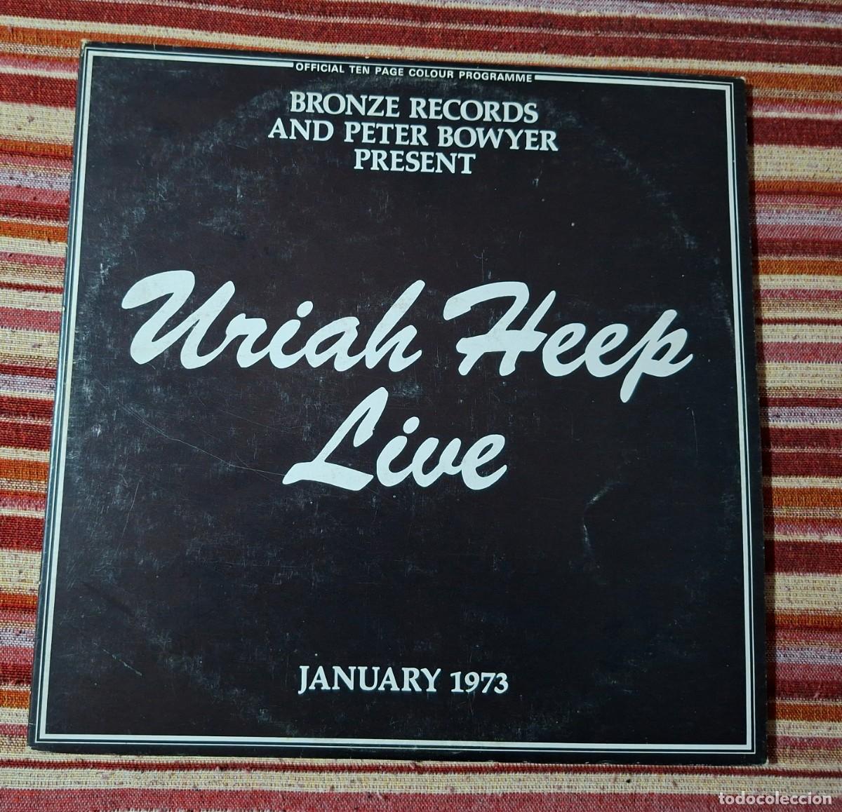 Discos de vinilo: URIAH HEEP - LIVE JANUARY 1973 - 2 LPS - Foto 1
