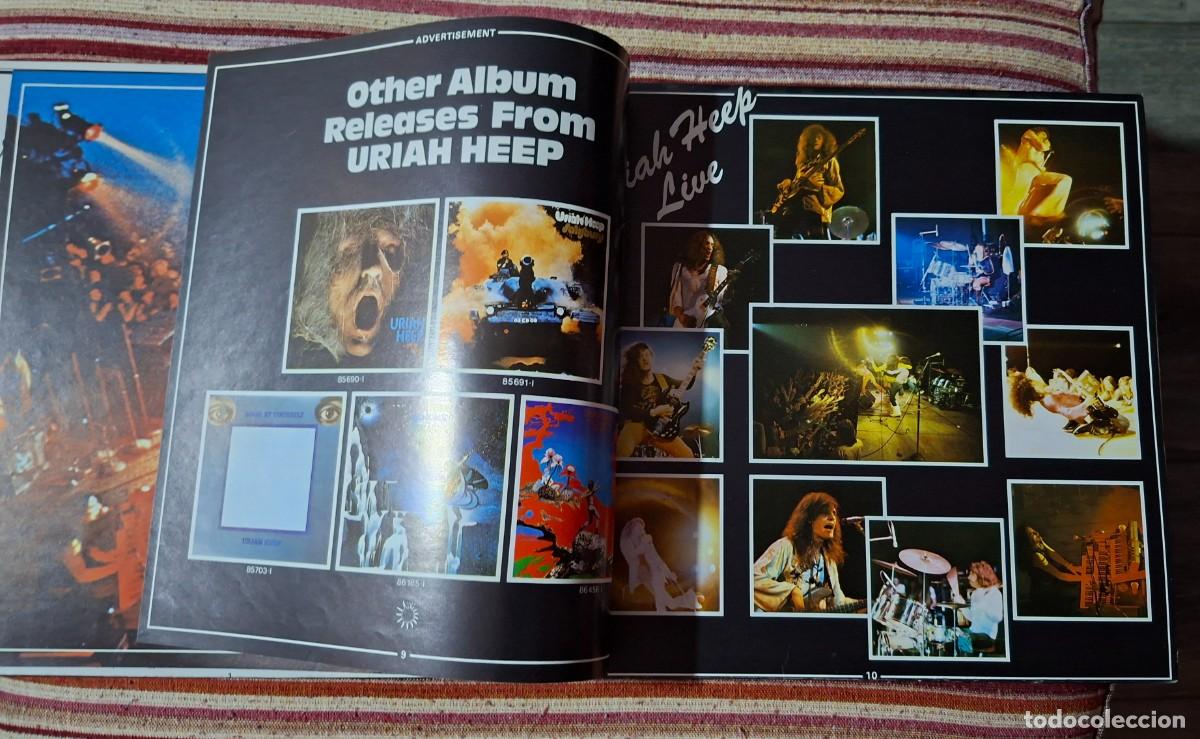 Discos de vinilo: URIAH HEEP - LIVE JANUARY 1973 - 2 LPS - Foto 5