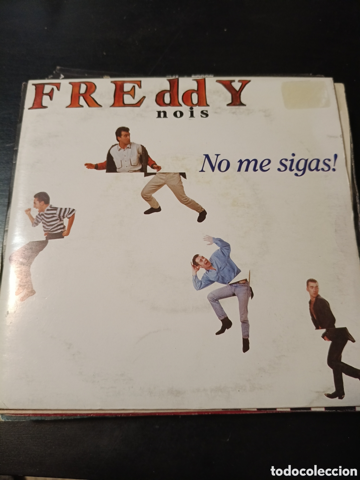 Discos de vinilo: Freddy Nois &ndash; No Me Sigas. Vinilo 7&rdquo; single promo 1990 Espa&ntilde;a