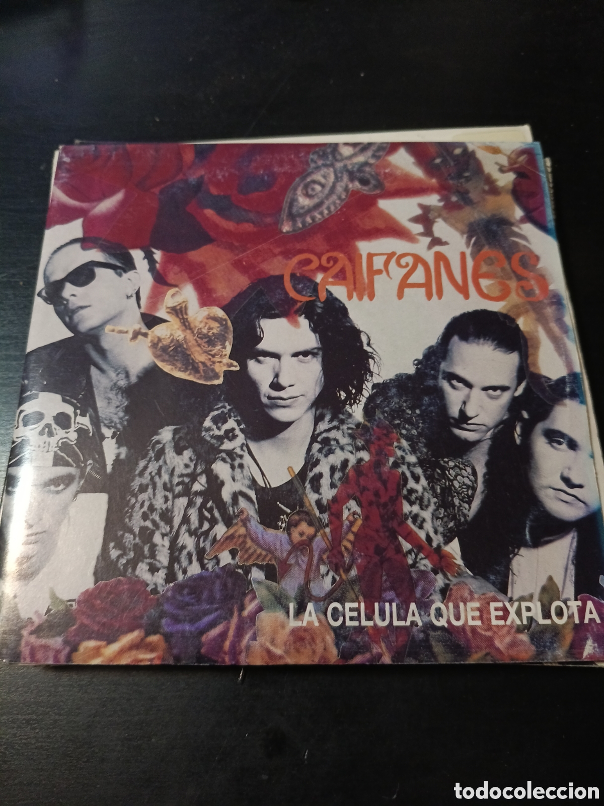 Discos de vinilo: Caifanes &ndash; La C&eacute;lula Que Explota. Vinilo 7&rdquo; single 1990 Espa&ntilde;a