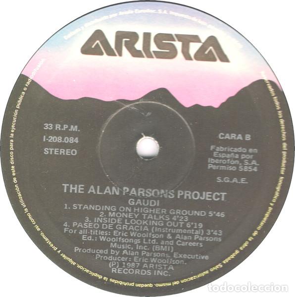 Discos de vinilo: The Alan Parsons Project, Gaudi - LP - Foto 3