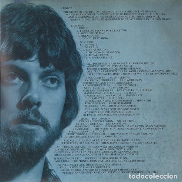 Discos de vinilo: The Alan Parsons Project, I Robot - LP - Foto 3