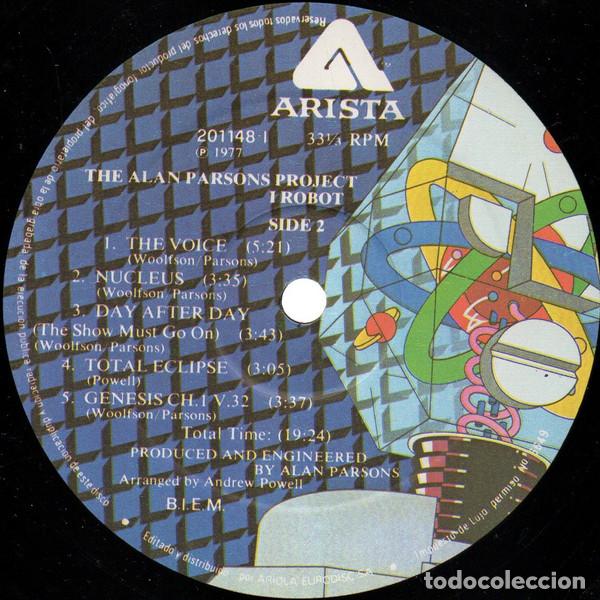 Discos de vinilo: The Alan Parsons Project, I Robot - LP - Foto 6