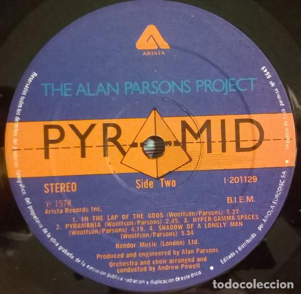 Discos de vinilo: The Alan Parsons Project, Pyramid - LP - Foto 5