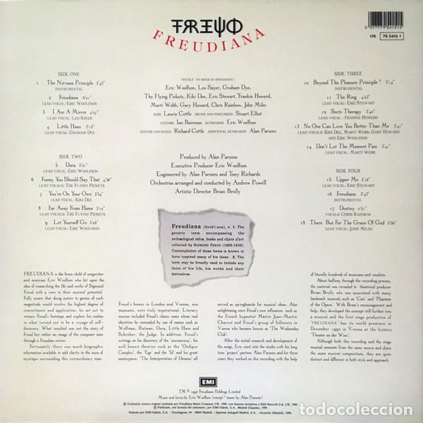 Discos de vinilo: The Alan Parsons Project, Freudiana - LP - Foto 3