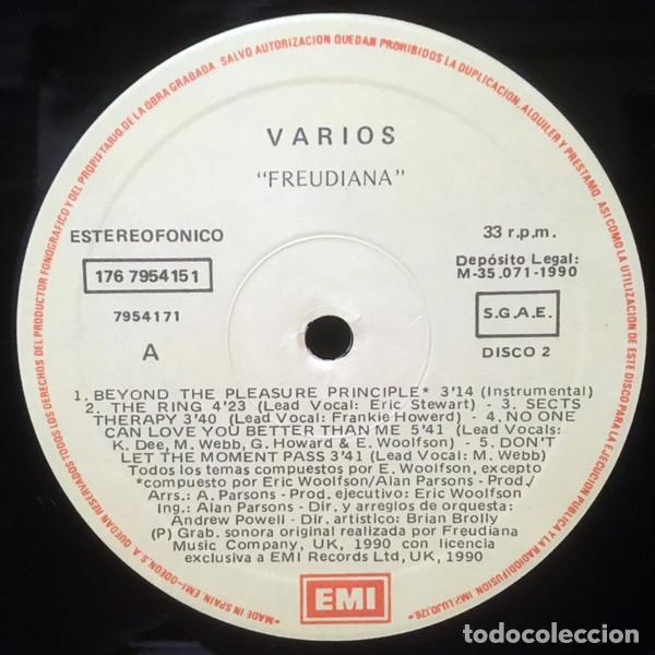 Discos de vinilo: The Alan Parsons Project, Freudiana - LP - Foto 6