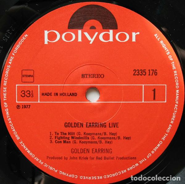 Discos de vinilo: Golden Earring, Live - LP - Foto 8