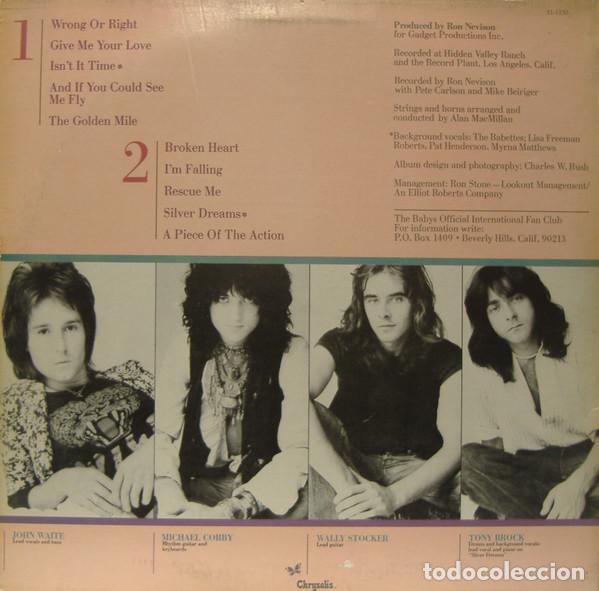 Discos de vinilo: The Babys, Broken Heart - LP - Foto 2