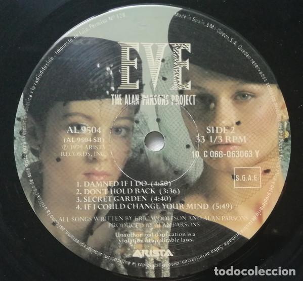Discos de vinilo: The Alan Parsons Project, Eve - LP - Foto 5