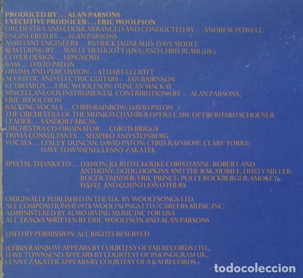 Discos de vinilo: The Alan Parsons Project, Eve - LP - Foto 8