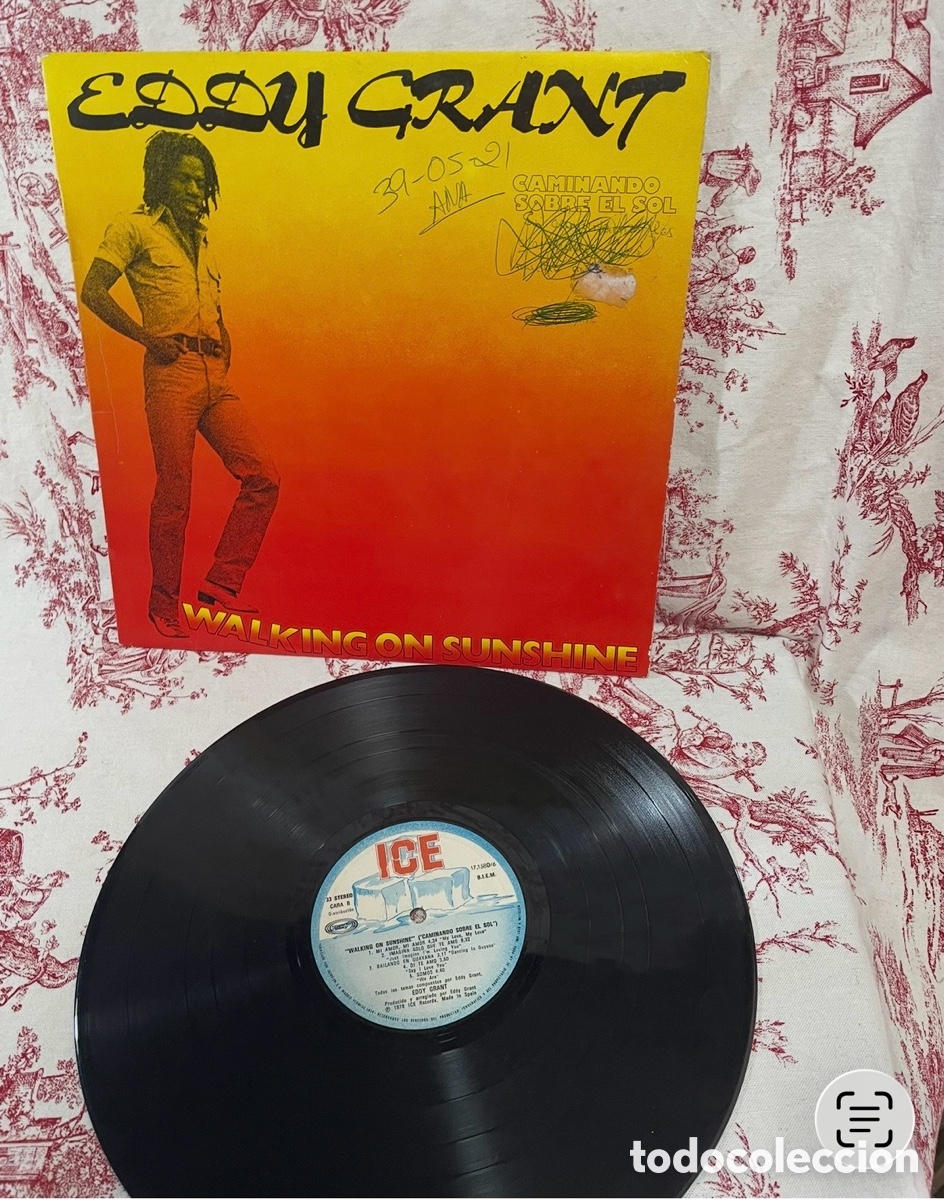 Discos de vinilo: EDDY GRANT CAMINANDO SOBRE EL SOL LP