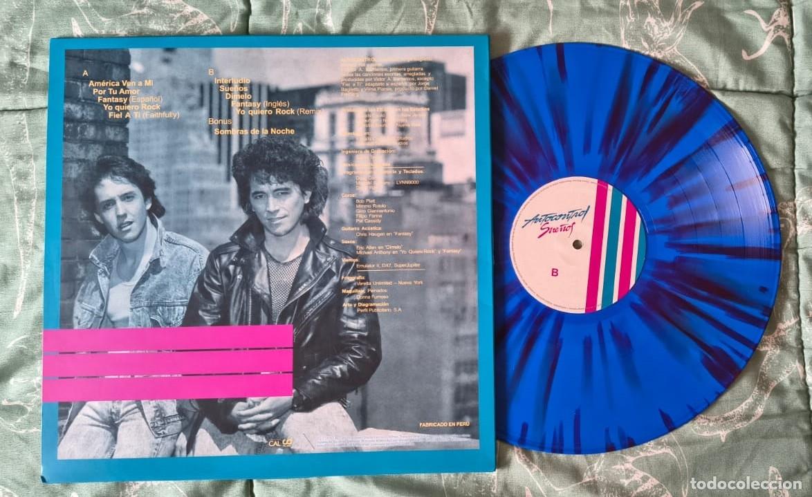 Discos de vinilo: Autocontrol - Sue&ntilde;os (Vinilo Splatter inc. Bonus Track + Insert) - Foto 2