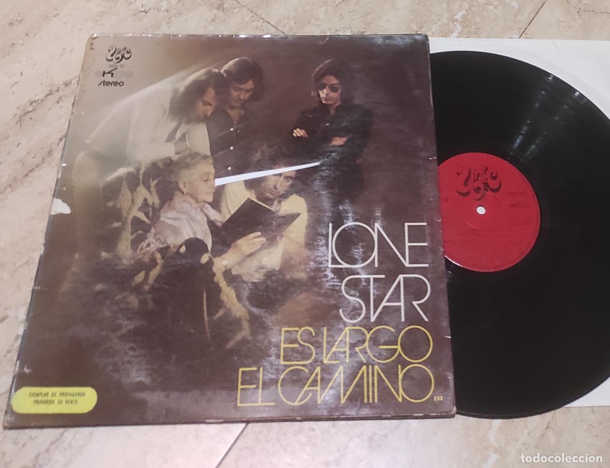 Disques de vinyle: LONE STAR LP lone star es largo el camino 1972 CARPETA DOBLE promocional .label rojo.raro!!!