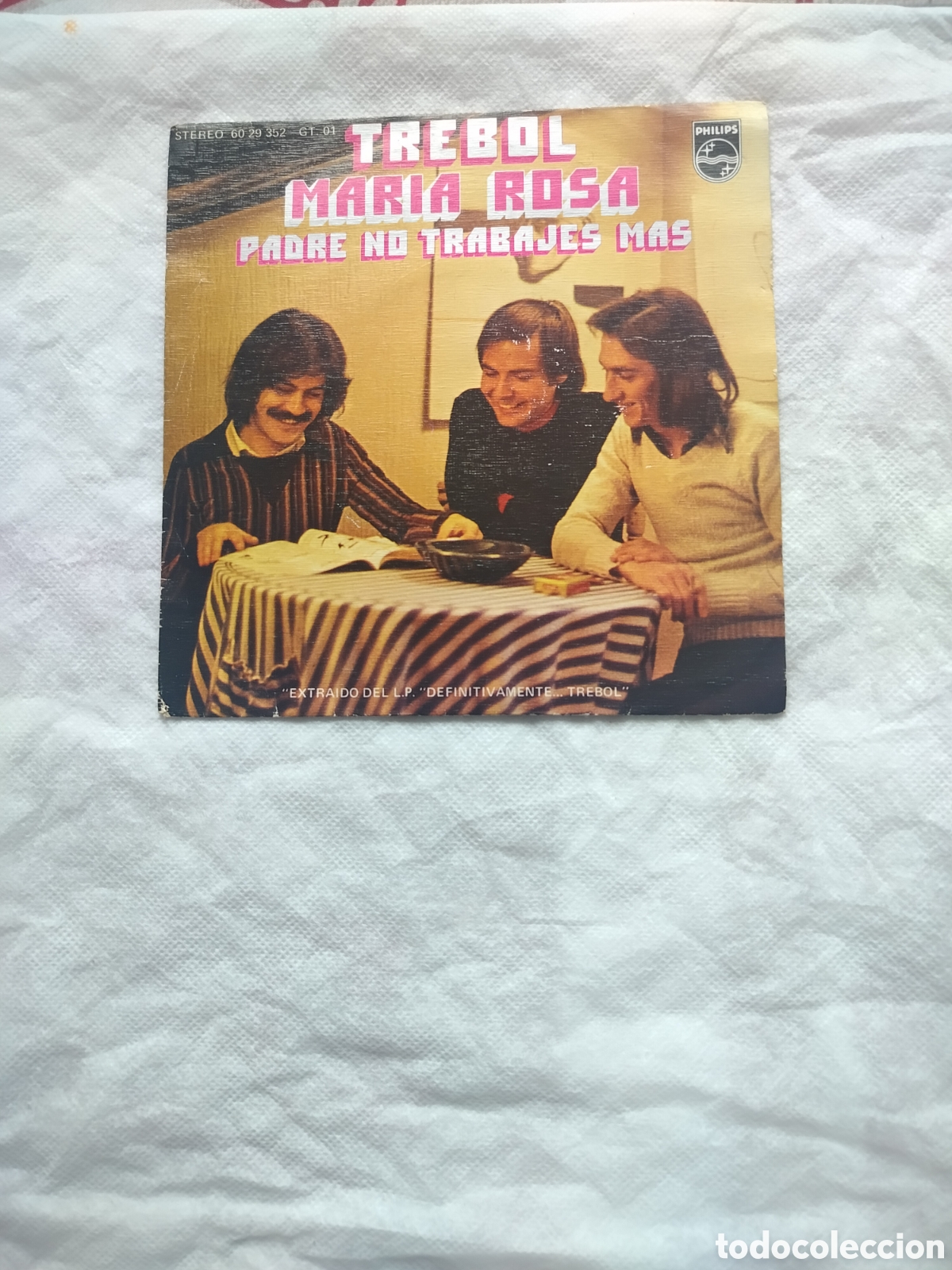 Discos de vinilo: Tr&eacute;bol Single 1976 Philips - Foto 1