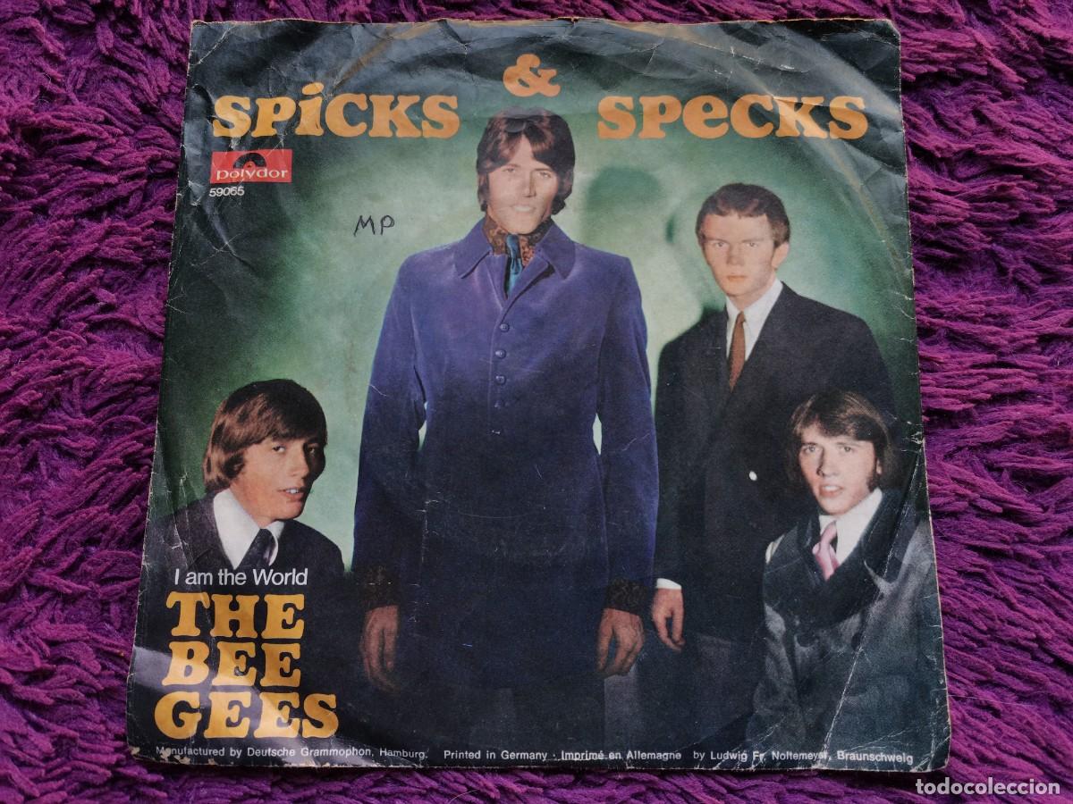Discos de vinilo: The Bee Gees &ndash; Spicks & Specks Vinilo 7&rdquo; Single 1967 Germany 59065