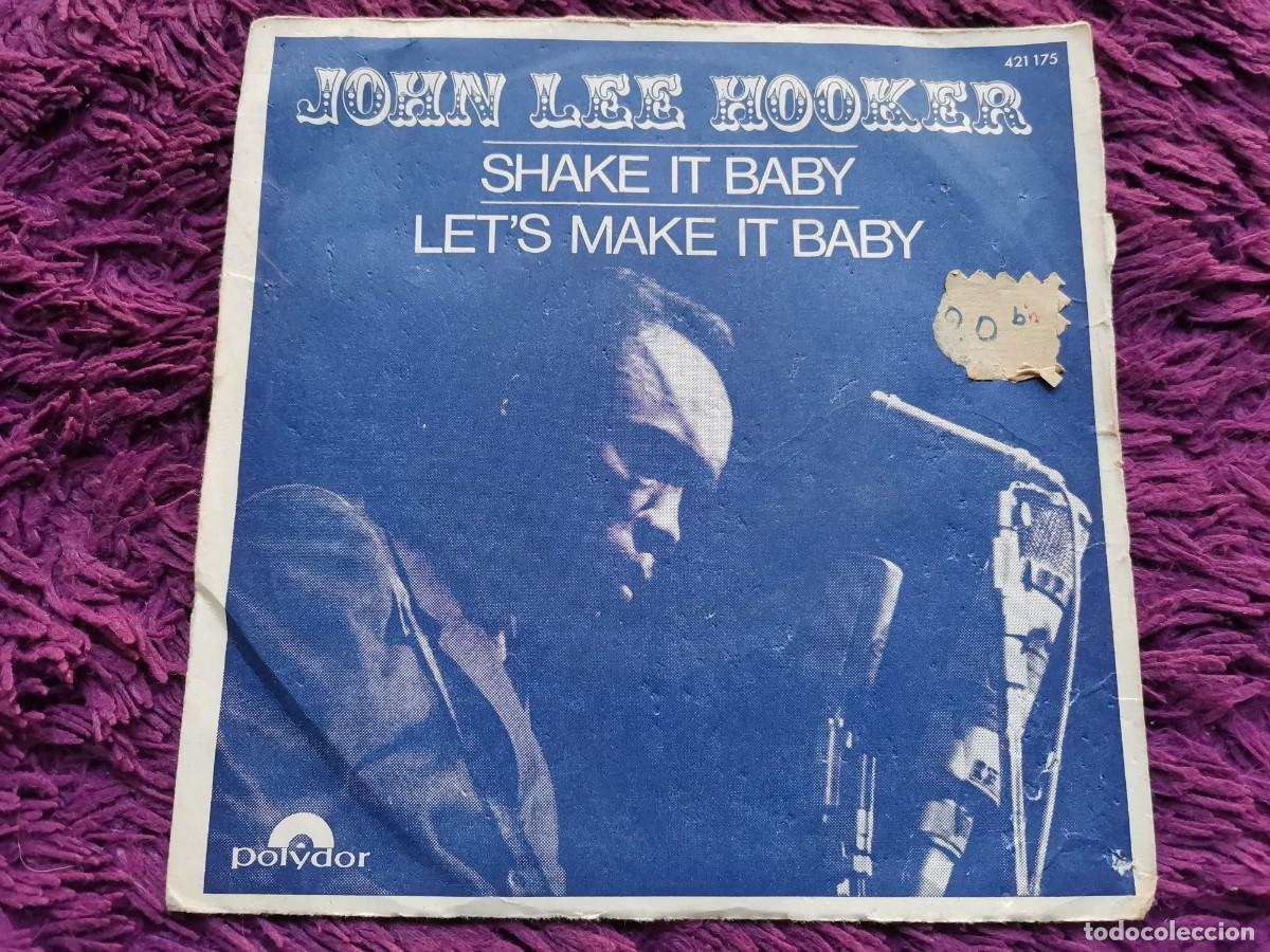 Discos de vinilo: John Lee Hooker &ndash; Shake It Baby Vinilo 7&rdquo; Single 1968 France 421 175