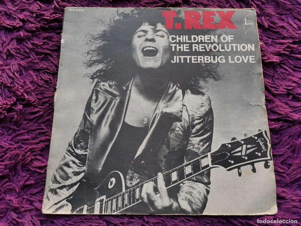 Discos de vinilo: T. Rex &ndash; Children Of The Revolution Vinilo 7&rdquo; Single 1972 France REX 8420