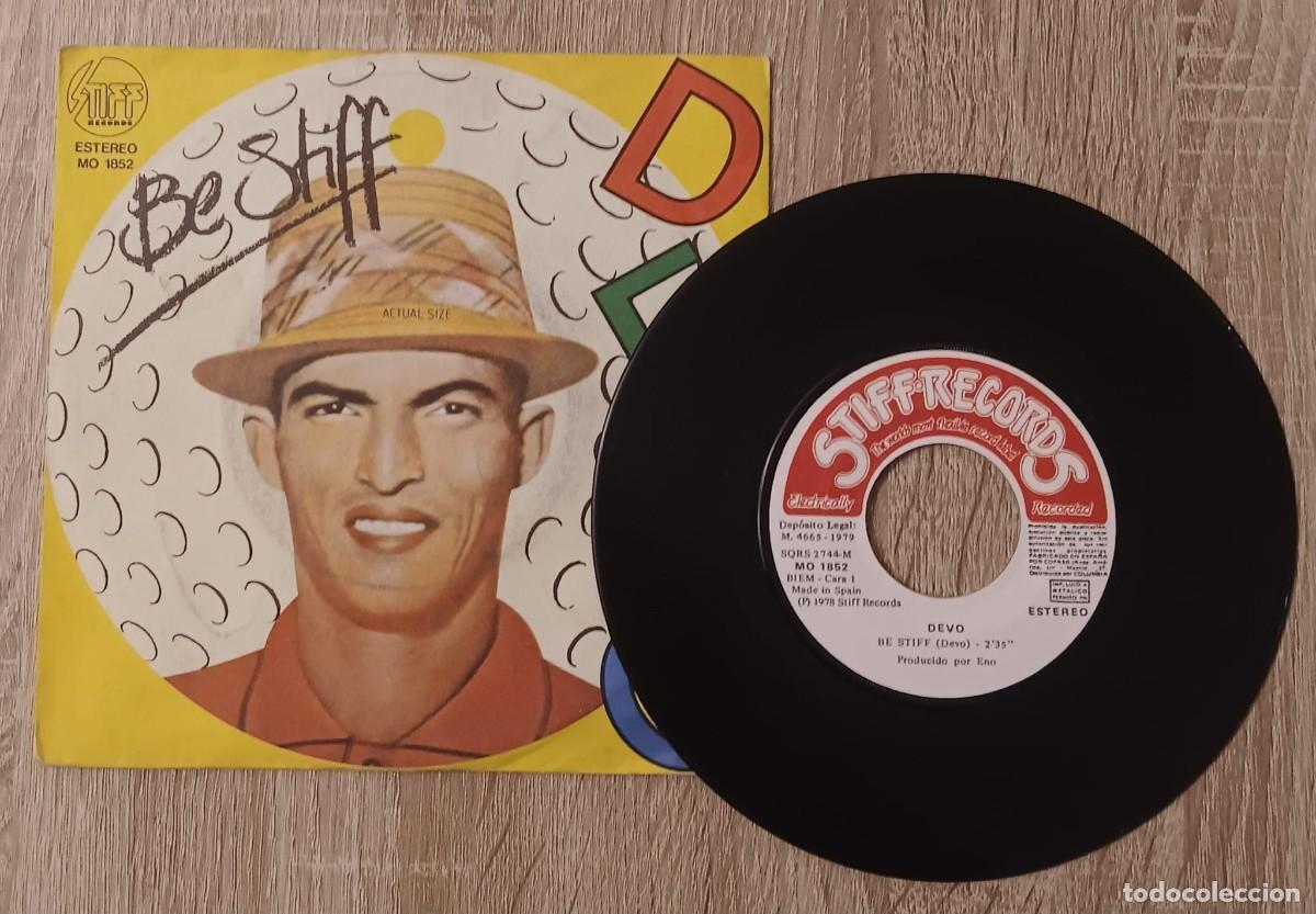 Discos de vinilo: DISCO DE VINILO LP SINGLE DEVO BE STIFF 1979