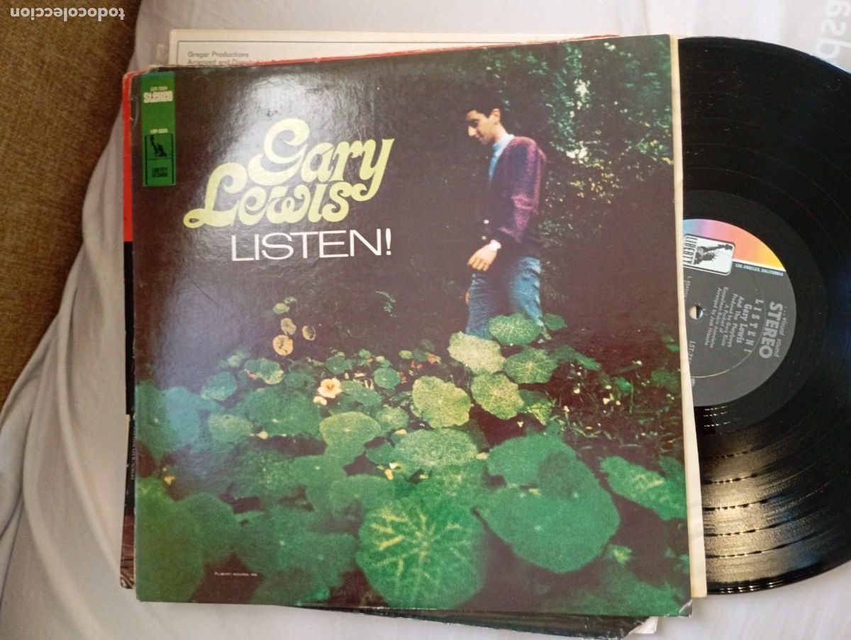 Discos de vinilo: LP ORIG USA 1968 Gary Lewis Liste! EX/EX