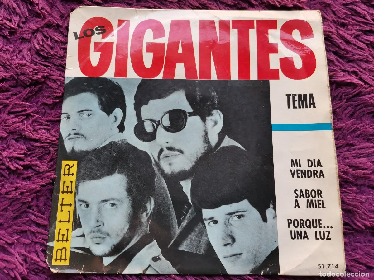 Discos de vinilo: Los Gigantes &ndash; Tema Vinilo 7&rdquo; EP 1966 Spain 51.714