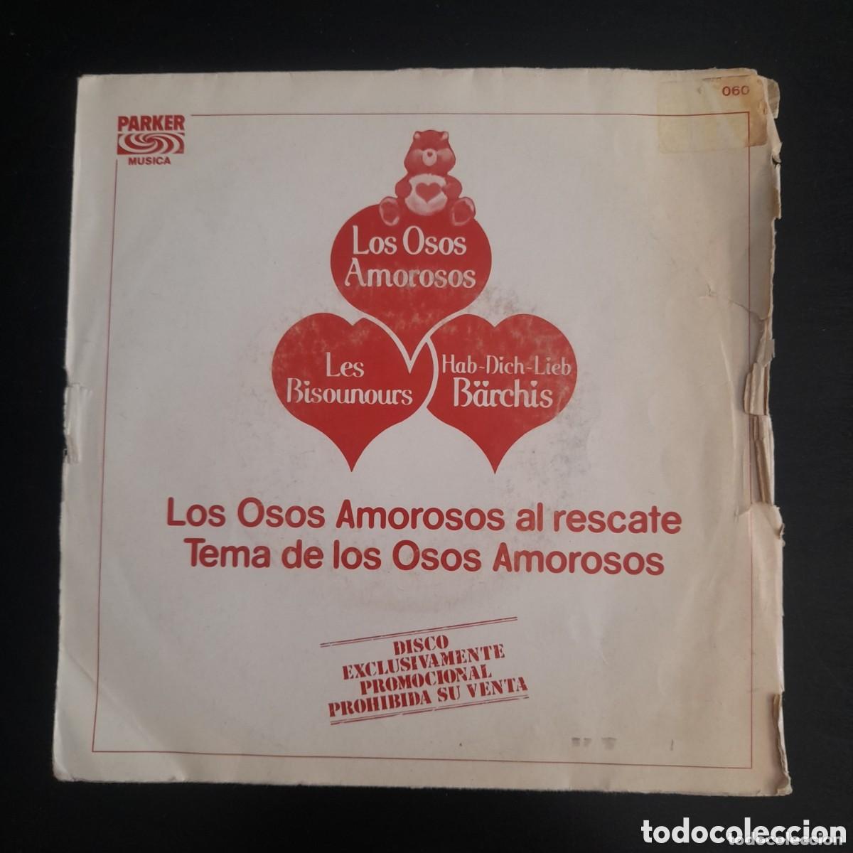 Discos de vinilo: B.S.O. - Los osos amorosos al rescate (Parker, 1984) - single del discocuento - raro