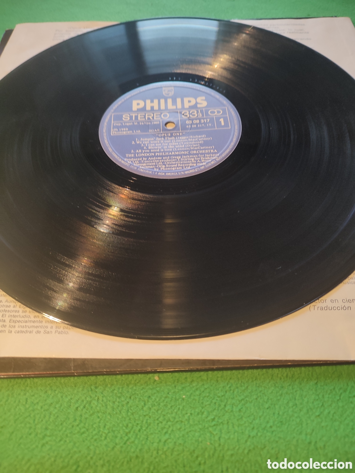 Discos de vinilo: London Philharmonic Orchestra - Opus one - Foto 3