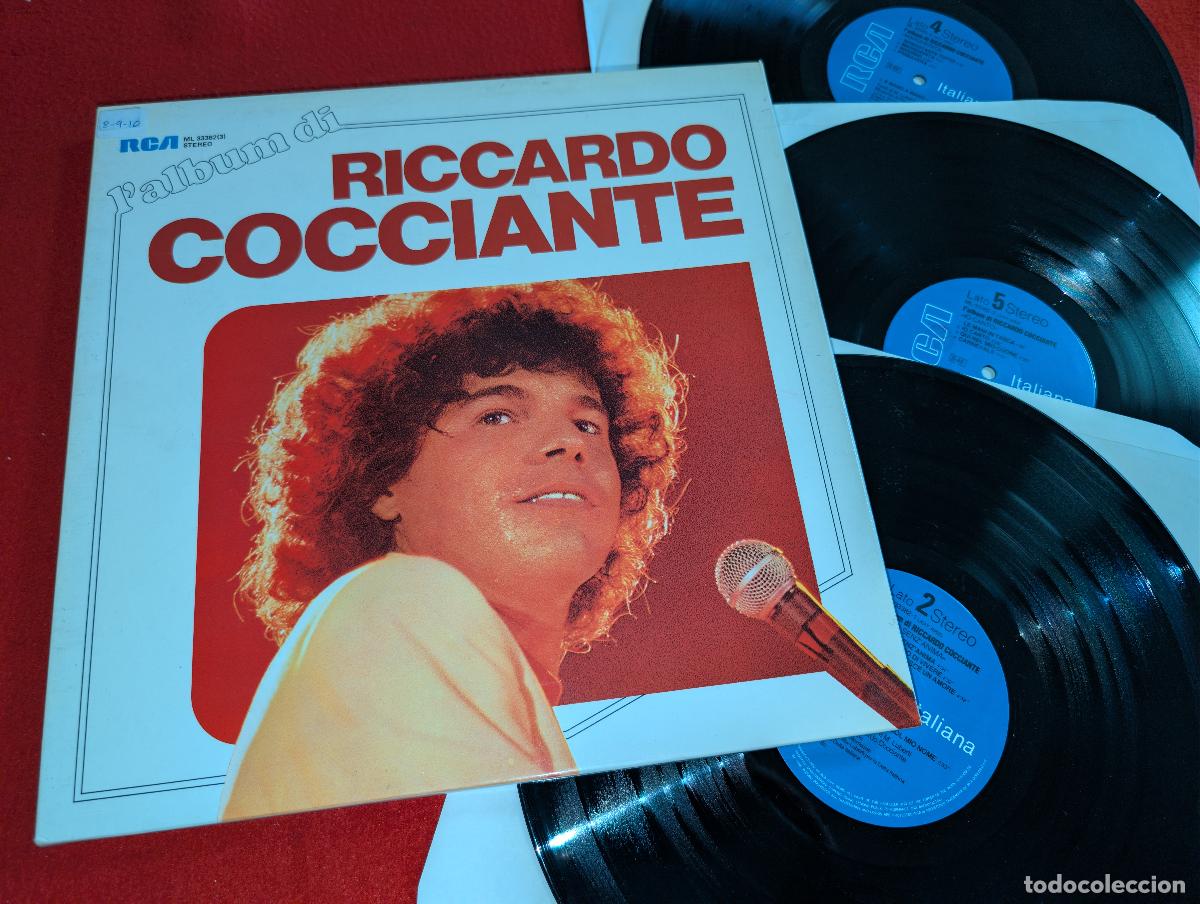 Dischi in vinile: RICCARDO COCCIANTE L'album di 3LP 1982 RCA BOX CAJA ITALY ITALIA
