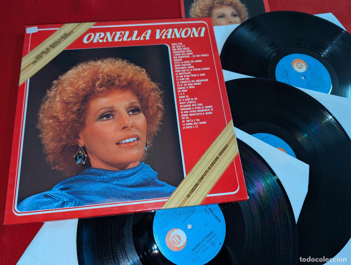 Discos de vinilo: ORNELLA VANONI Ornella Vanoni 3LP 1984 Ricordi BOX CAJA ITALY ITALIA