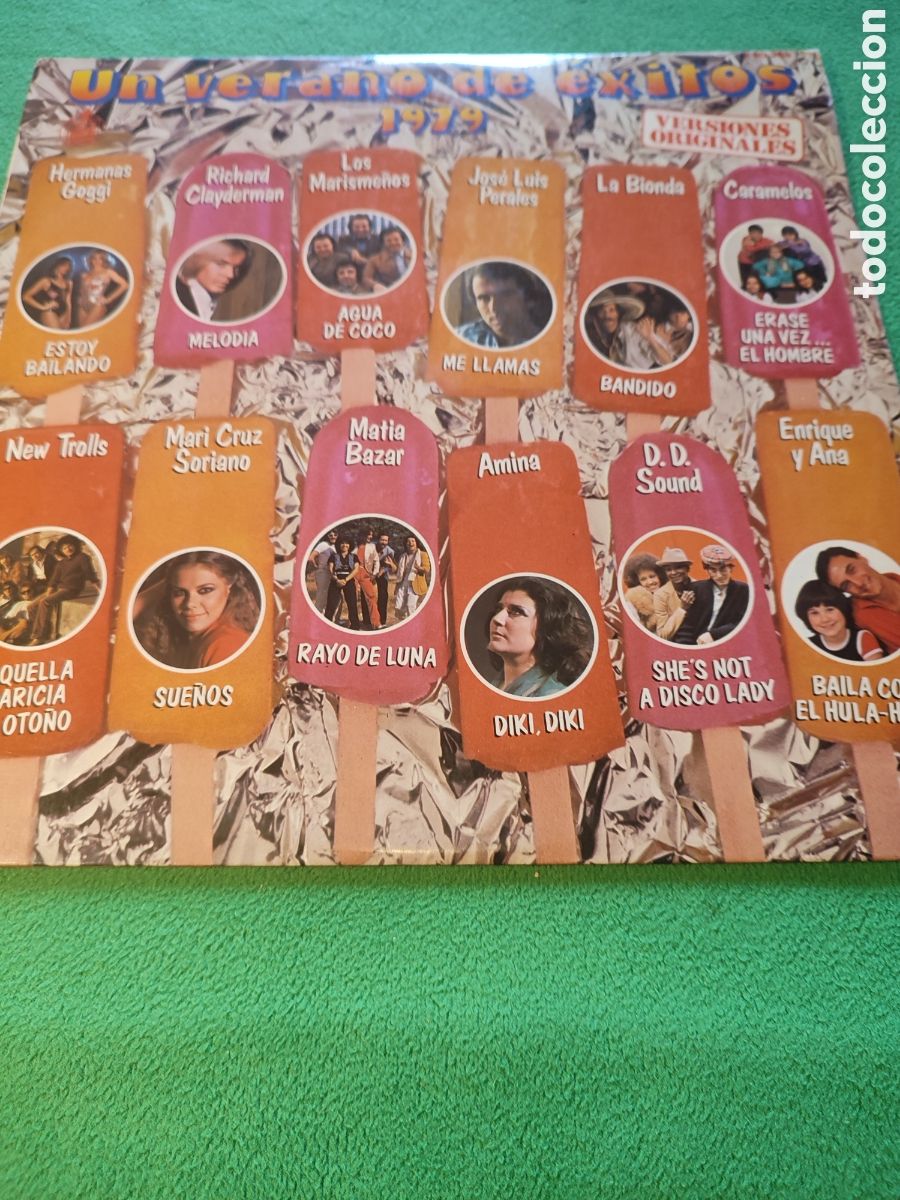 Discos de vinilo: Un verano de &eacute;xitos 1979- Varios Hispavox - Foto 1
